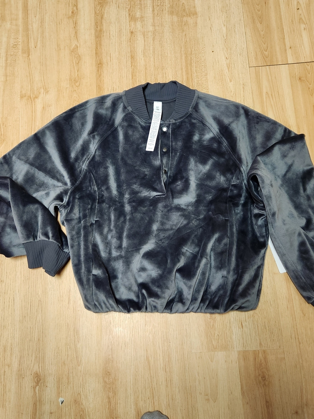 lululemon athletica Scuba Cropped Henley Pullover *Velvet